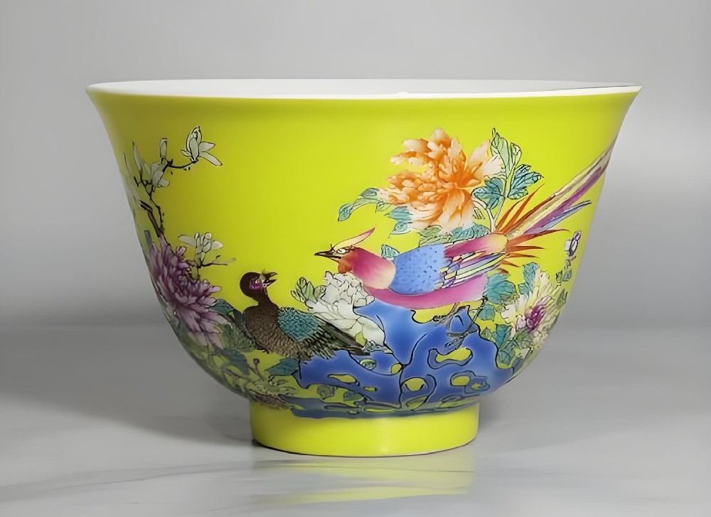 景瓷兴-锦鸡牡丹